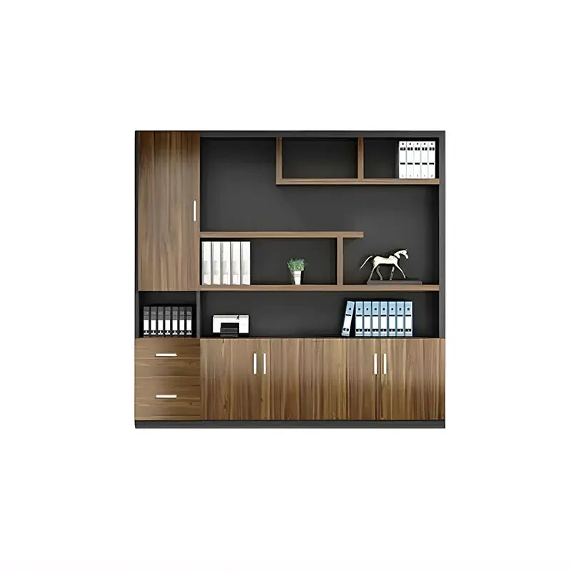 Modern Office Storage Cabinet with Partitioned Shelves ANZHAP-WJG-711-mainpictures 11