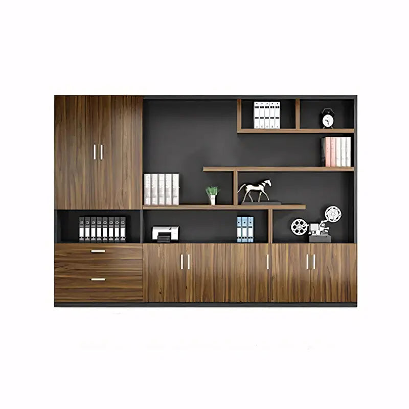 Modern Office Storage Cabinet with Partitioned Shelves ANZHAP-WJG-711-mainpictures 19