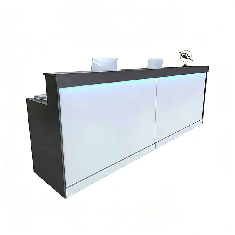 Modern Reception Desk with LED Lockable Drawer Clinic Salon ANZHAP-JDT-2214-mainpictures 1