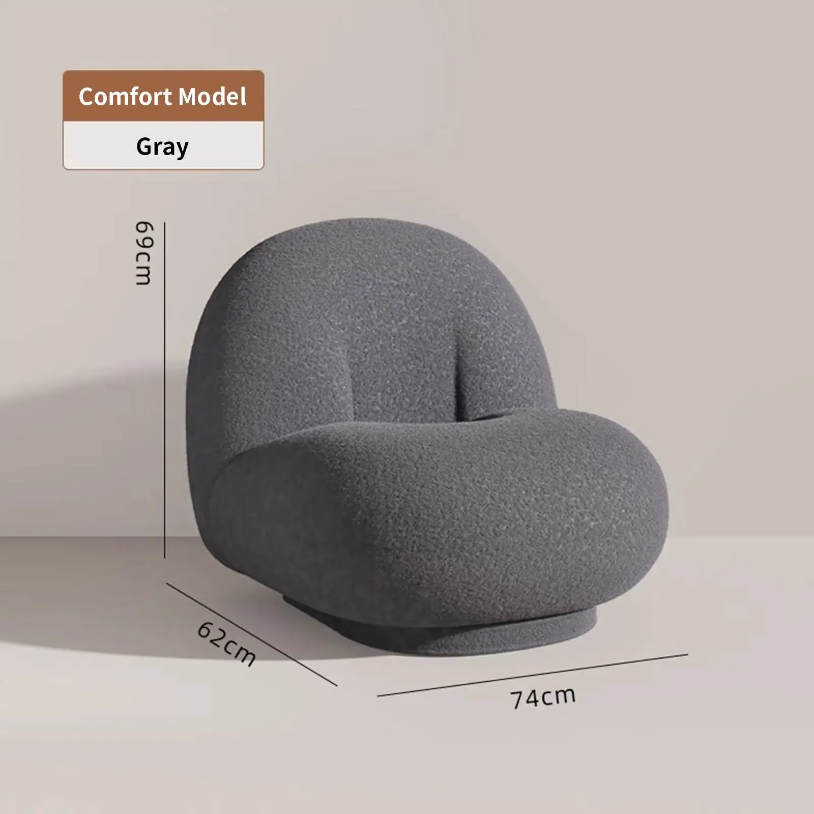 Modern Small Sofa Single Chaise Lounge Chair ANZHAP-YZ-SU09-mainpictures1 4