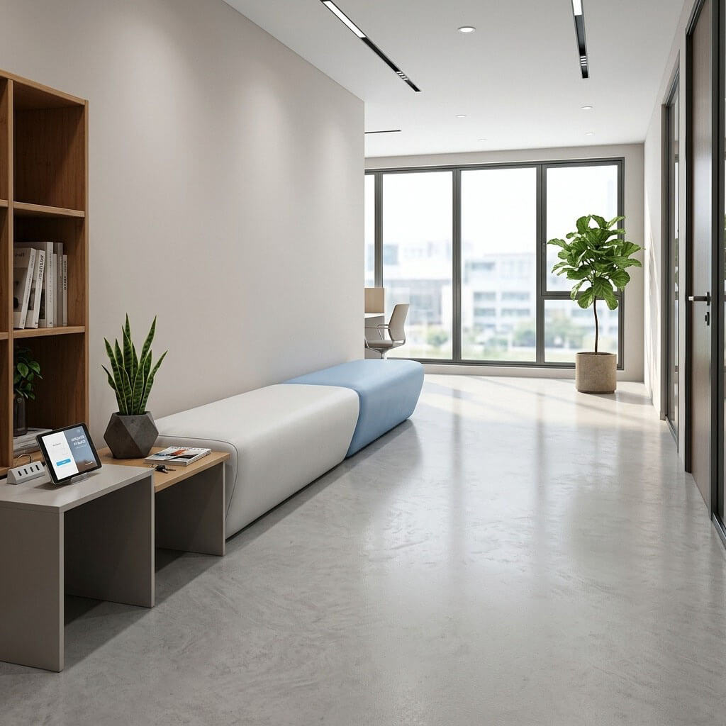 Patchwork Office Sofa Modular Reception Waiting ChairANZHAP-BGSF-101-mianpictures 12