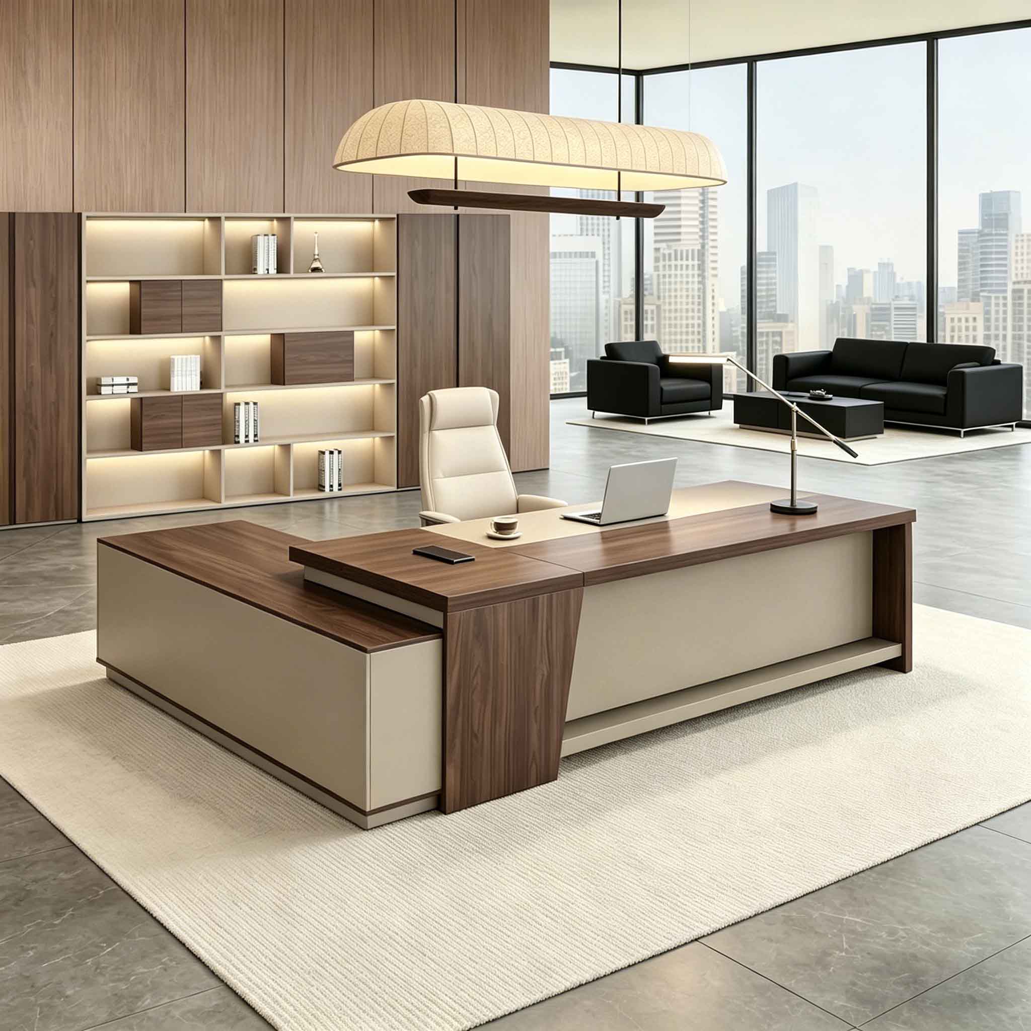 Professional_L-Shaped_Management_Desk_for_SME_Leadership_-_ANZHAP_LBZ-2142_Main_picture4