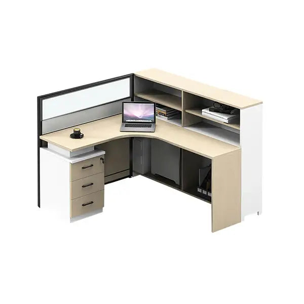 Professional L-Shaped Shared Office Desk - Flex Workstation ANZHAP-BGZ-2013-mainpictures 139
