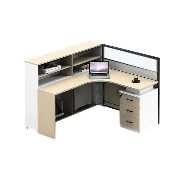 Professional L-Shaped Shared Office Desk - Flex Workstation ANZHAP-BGZ-2013-mainpictures 141