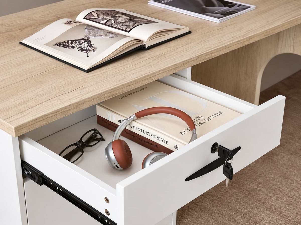 Professional L-Shaped Welcome Desk for Modern Companies - ANZHAP JDT-2215 Main picture