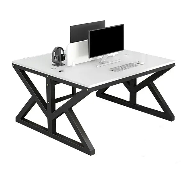Professional Modern Office Desk with Privacy Panels ANZHAP-BGZ-071-mainpictures 1