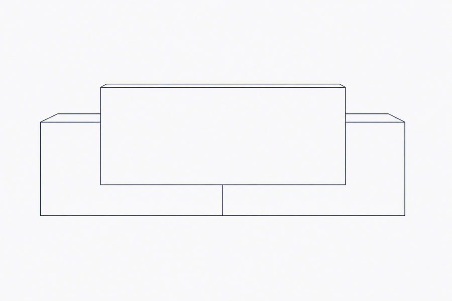 Raised Centre Panel Straight