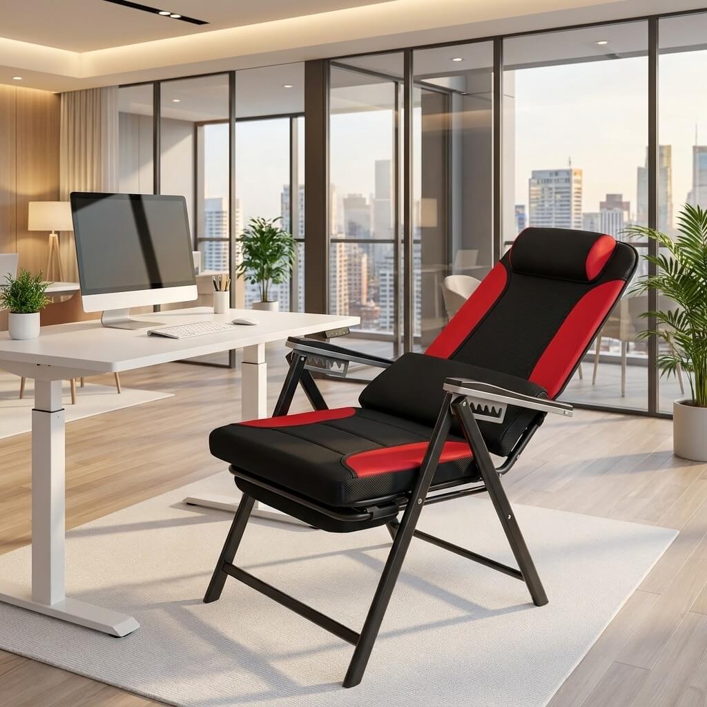 Stackable Meeting Chairs - Folding Office Meeting Room Chair ANZHAP-YZ-716-mainpictures 4