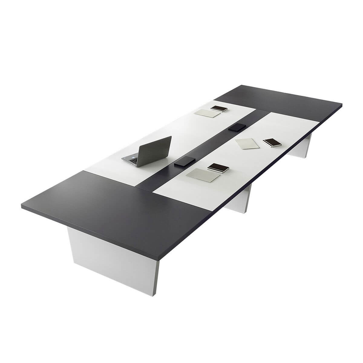 Stylish Two-Tone Meeting Table for Collaborative Workspaces - ANZHAP HYZ-2038 Main picture 1