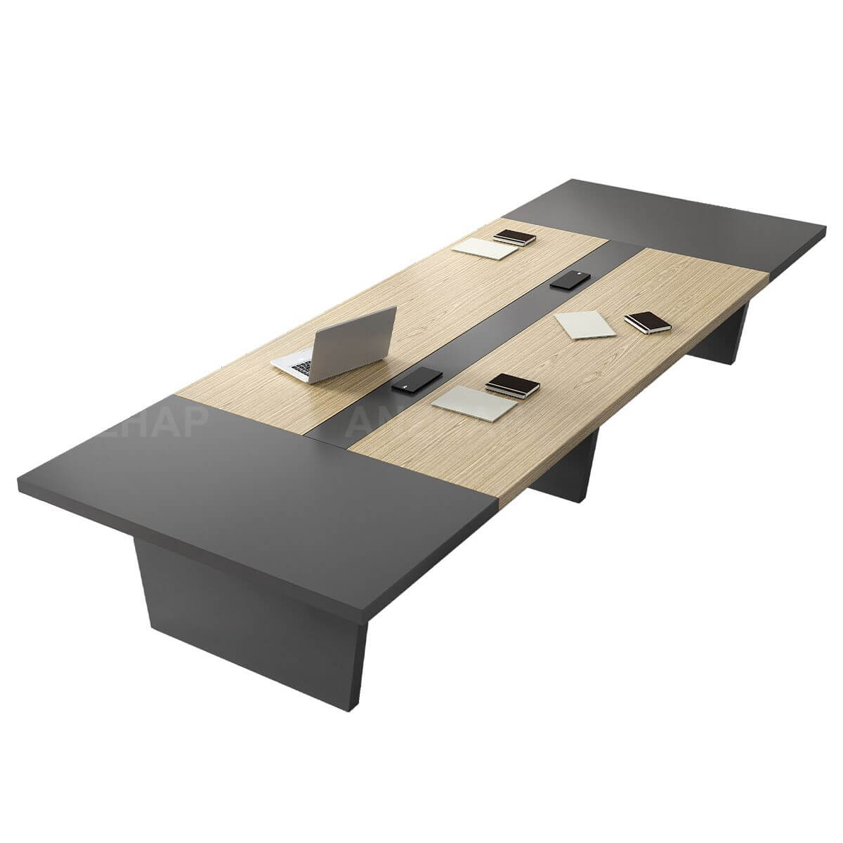 Stylish Two-Tone Meeting Table for Collaborative Workspaces - ANZHAP HYZ-2038 Main picture 4