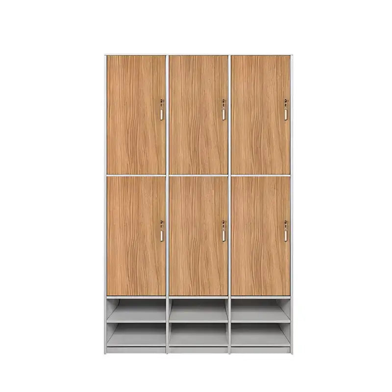 Tall Office Bookcase Storage Cabinet with Cupboard ANZHAP-WJG-701-mainpictures 34