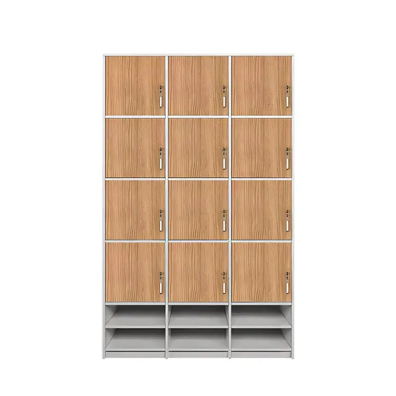 Tall Office Bookcase Storage Cabinet with Cupboard ANZHAP-WJG-701-mainpictures 52