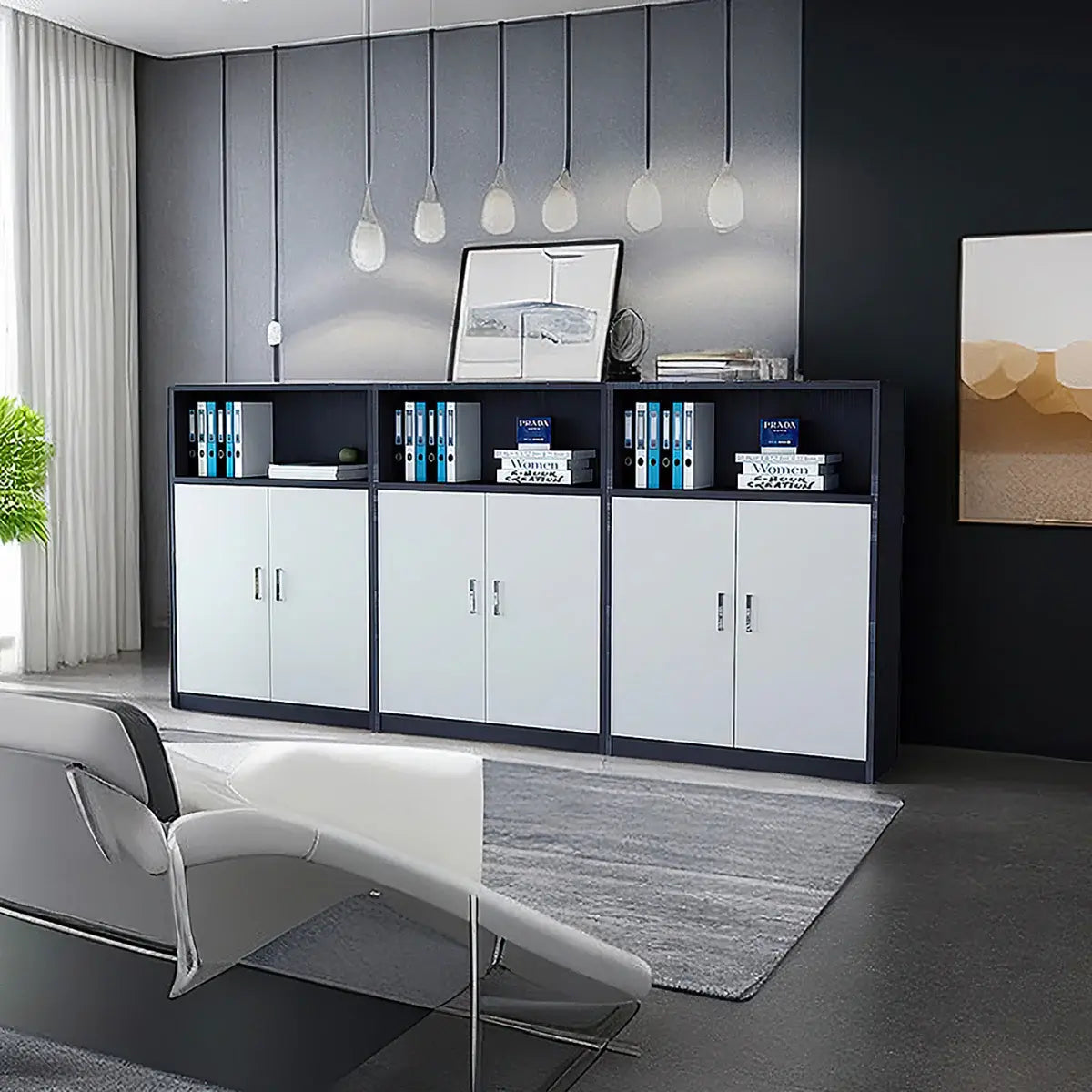 Versatile Office Storage Cabinets Shelving Units ANZHAP-WJG-104-mainpictures 4